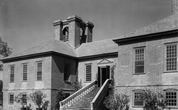 View of the main facade