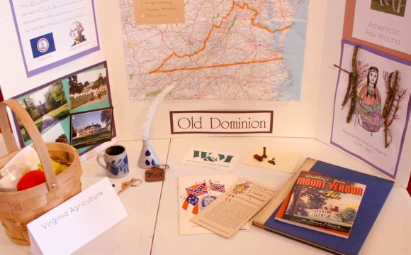 Geography Fair Display - Table