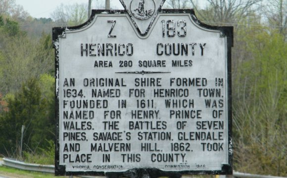 Henrico County Marker, Z-193