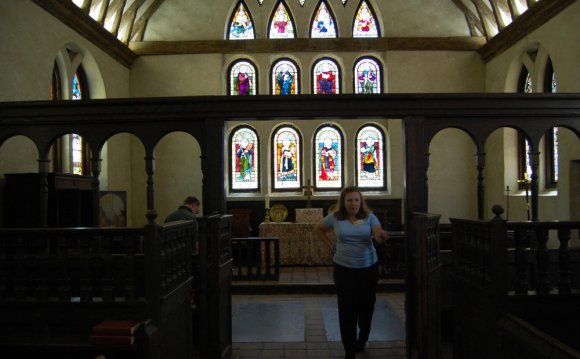 Newport Parish Chancel: note