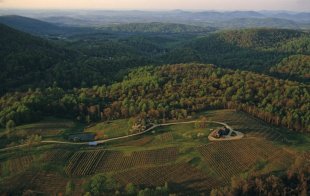 Aerial see of The Journey Through Hallowed Ground