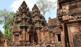 Angkor Wat, Cambodia, temples, Ta Phrom and Angkor Thom, Southeast Asia
