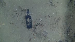 certainly one of nine glass bottles noticed at the web site regarding the centuries-old shipwreck from the vermont shore.