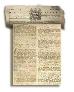 Pennsylvania Gazette June 12, 1776