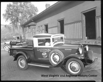 Vehicle associated with the nationwide Beverage business of Charleston, West Virginia