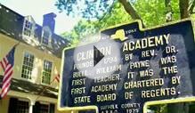 New York State Historic Markers, Warning Sign by Talking Heads