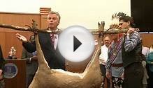 Virginia Indian Tribes present Governor McAuliffe with