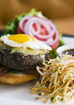 browse TJ's at the Jefferson Hotel for top burger in the city.